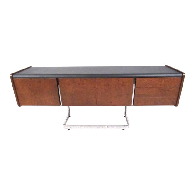 Vintage Modern Office Credenza By Ste Marie Laurent Chairish