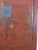 Late 19th Century Red Antique Chinese Chinoiserie Style Cabinet For Sale - Image 4 of 13