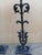 1990s 1990s Tuscan Style Scroll Cast Iron Lamps a Pair For Sale - Image 5 of 11