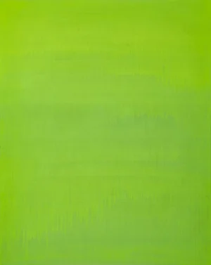 "Almost Yellow" Large Abstract Acrylic Painting by Simon Findlay