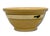 Large Size Antique Green Seaweed Decorated & Banded Yellow Ware Kitchen Mixing Bowl Circa Late 19th Century For Sale - Image 9 of 18