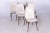 Brown Art Deco Dining Chairs attributed to Jules Leleu, France, 1940s, Set of 6 For Sale - Image 8 of 11