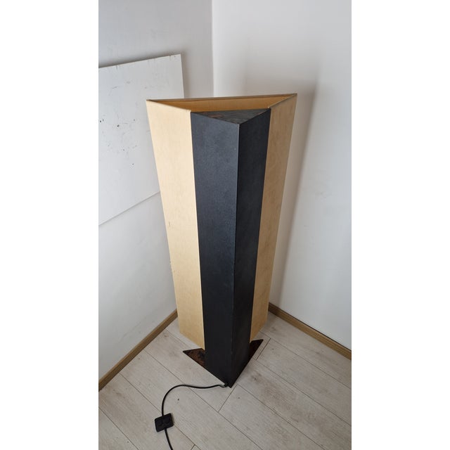 Artemide Vintage Floor Lamp in Metal and Canvas by Cini Boeri for Artemide, 1970s For Sale - Image 4 of 12