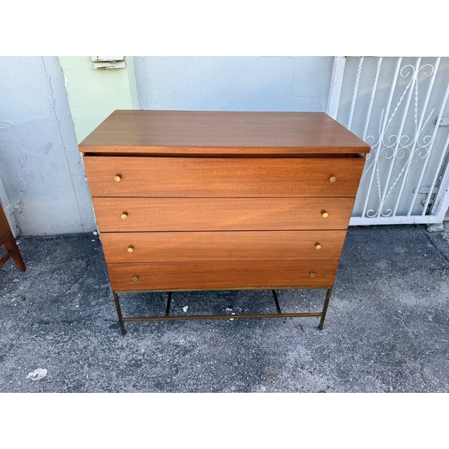 Mid-Century Modern 1950s Calvin Furniture Irwin Collection Paul McCobb 4 Drawer Chest For Sale - Image 3 of 13