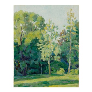 Alexander Yakovlevich Kramarev, Revel, Willows in Yekaterinental, Oil on Canvas For Sale