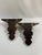 Vintage Carved Wood Wall Shelf Brackets Sconces Corbels, a Pair For Sale - Image 10 of 16