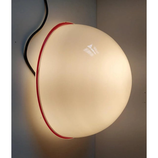 Large Wall Light by Leucos, Murano, 1970s For Sale - Image 4 of 8