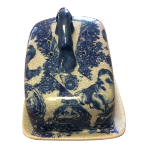 Late 19th Century Covered Cheese Dish