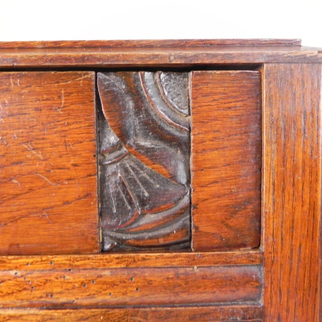 Art Deco Bedside Table with Marble Top, 1930s For Sale - Image 16 of 18