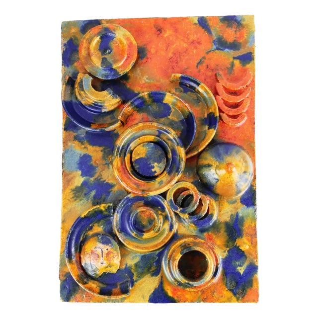 Ceramic Mural, 1930s For Sale