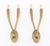 Early 21st Century Art Deco Style Brass 2-Branch Wall Sconces, Pair For Sale - Image 5 of 7