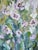 Floral Abstract Impressionist Swedish Painting by Bente Bjerregaard For Sale In Orlando - Image 6 of 17