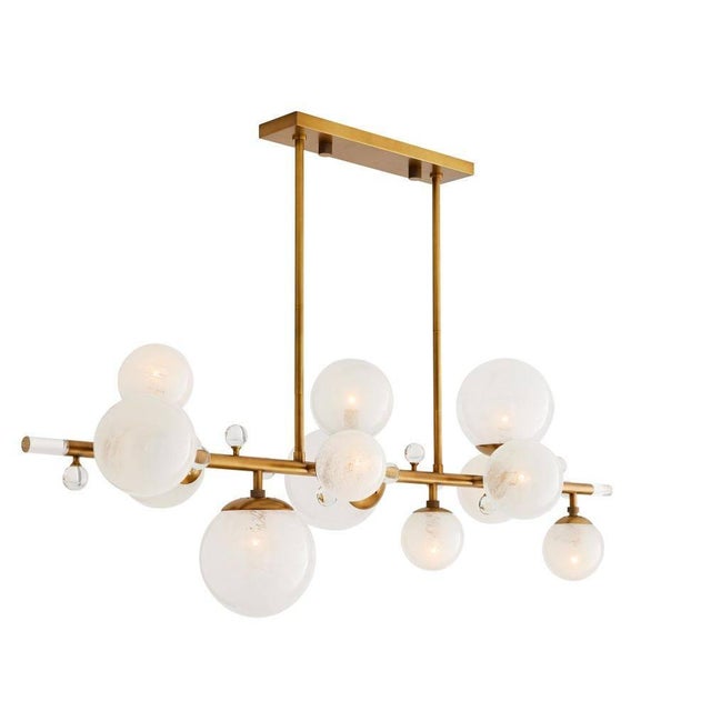 2020s Arteriors Home Troon Linear Chandelier For Sale - Image 5 of 10