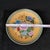 White Chinese Ceramic Plate,Famille Rose Porcelain Plate Hand Painted Peony Flowers Pattern For Sale - Image 8 of 10