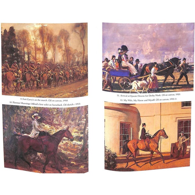 White "What a Go! The Life of Alfred Munnings" 1988 Goodman, Jean For Sale - Image 8 of 12