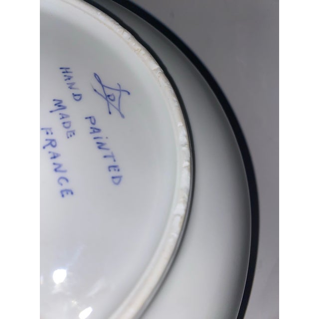 Early 19th Century Sèvres French Ormolu-Mounted Porcelain Compote With Floral Decoration. For Sale - Image 11 of 12