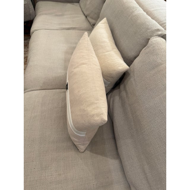 Thom Filicia Home Collection Frost Buckle Lumbar Pillows, Pair For Sale - Image 9 of 12