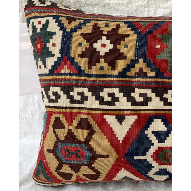 19th Century Tribal Ghashghai Pillow 25" x 13", early-19th Century authentic piece , handcraft pillow in great condition