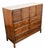 Mid Century Modern Dresser Gentlemans Chest 8 Drawer Wood Henredon Circa '75 MCM For Sale