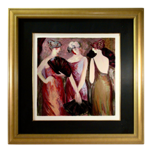 Barbara A. Wood Intermission 1995 Original Print