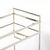 Mid-Century Modern Two-Tier Bar Cart in Antiqued Nickel Finish For Sale - Image 12 of 18