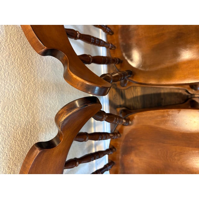 Vintage Tell City Tavern Chairs With Shepherd Casters – Set of 4 For Sale - Image 11 of 14
