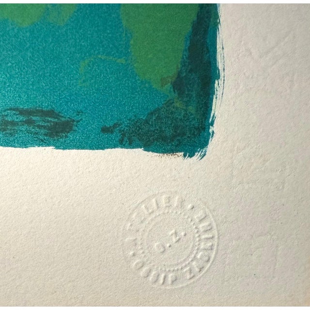 Ossip Zadkine, Large Cubist Modernist Color French Lithograph Zadkine Figures La Famille, 1960 For Sale - Image 4 of 8