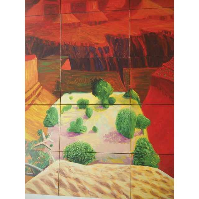 Closer Grand Canyon Poster after David Hockney For Sale - Image 6 of 7