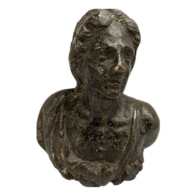 Iron Boy Bust, 1600s For Sale