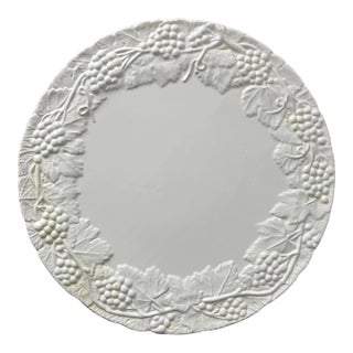 Italian Faience Grapevine 13" Platter-Neuwirth For Sale