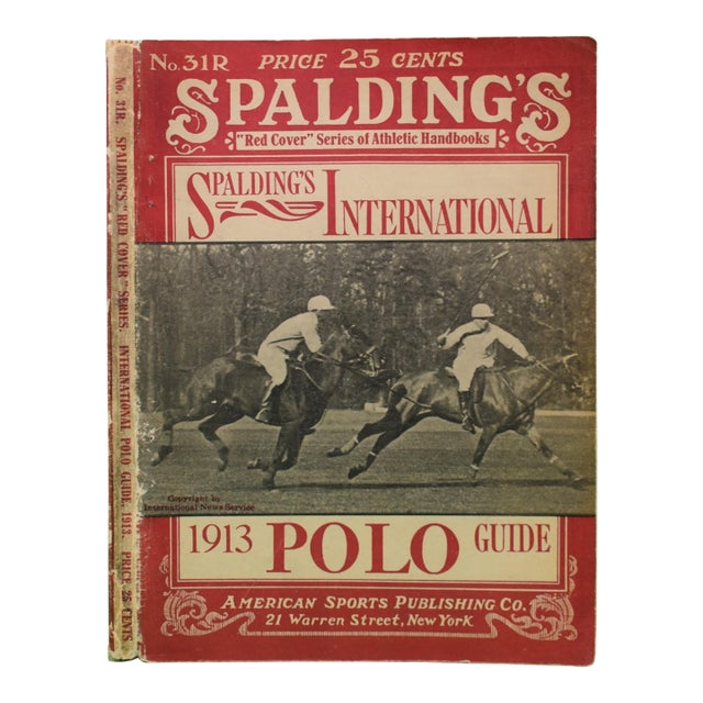 "Spalding's International 1913 Polo Guide" Grant, Basil [Edited By] For Sale