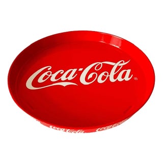 Vintage Classic Metal Catering Tray from Coca-Cola, 1970s For Sale