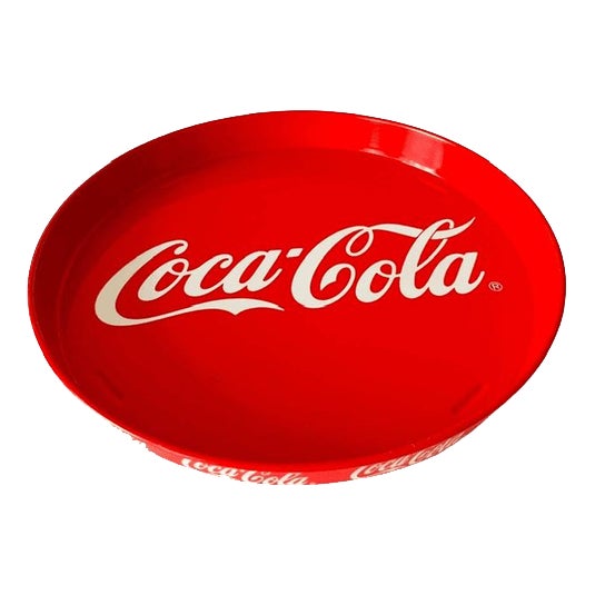 Vintage Classic Metal Catering Tray from Coca-Cola, 1970s For Sale