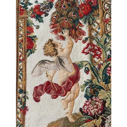 2000 - 2009 Vintage French Aubusson Style Jacquard Tapestry, 2000s For Sale - Image 5 of 18