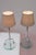 Silver Art Deco Scandinavian Minimalist Skymning Table Lamps in Chrome and Glass by Ehlén Johansson for Ikea, Set of 2 For Sale - Image 8 of 12