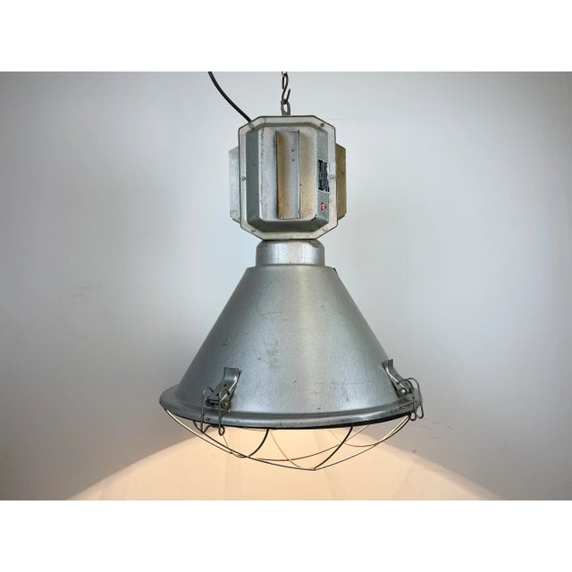 Polish Industrial Factory Ceiling Lamp from Mesko, 1990s For Sale - Image 14 of 16