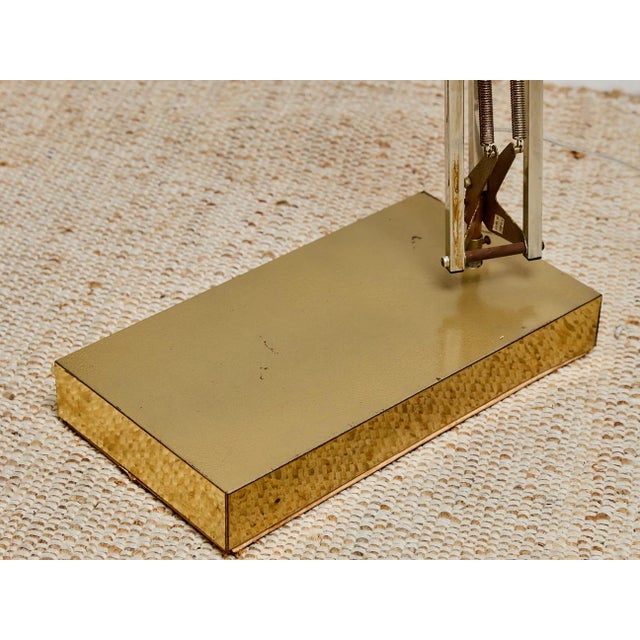 Grasshopper Architectural Vintage Adjustable Industrial Floor Lamp For Sale In Los Angeles - Image 6 of 12