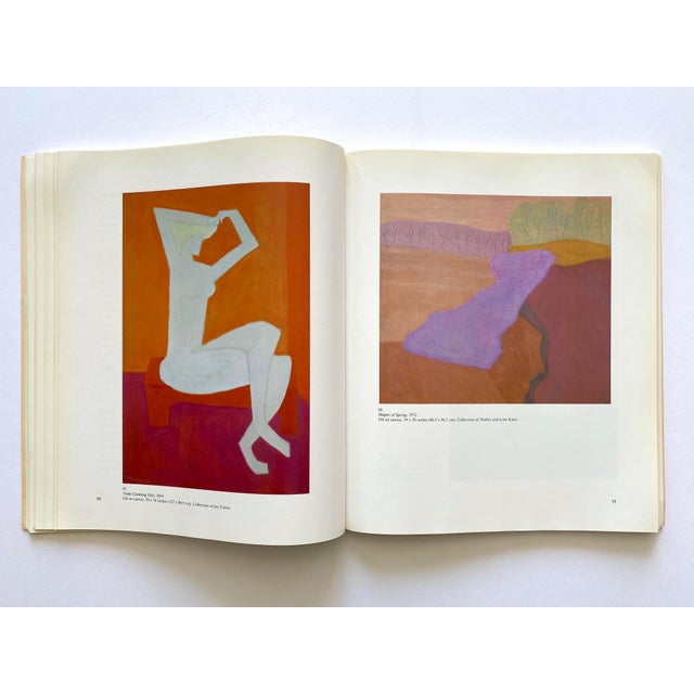 Persimmon Milton Avery Vintage 1982 First Edition Lithograph Print Modernist Exhibition Art Book For Sale - Image 8 of 12