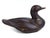 Vintage Hand Craved Ironwood Decoy Duck Figurine For Sale - Image 4 of 5