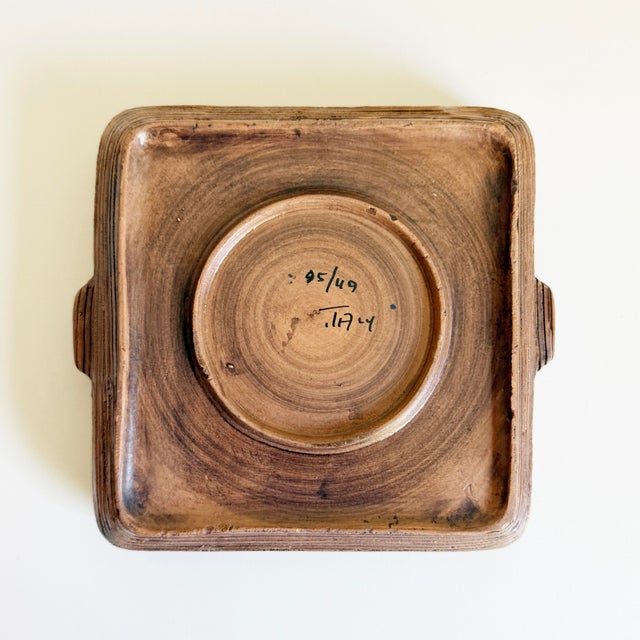 Ceramic 1960s Ashtray by Aldo Londi for Bitossi Vetrata For Sale - Image 7 of 7