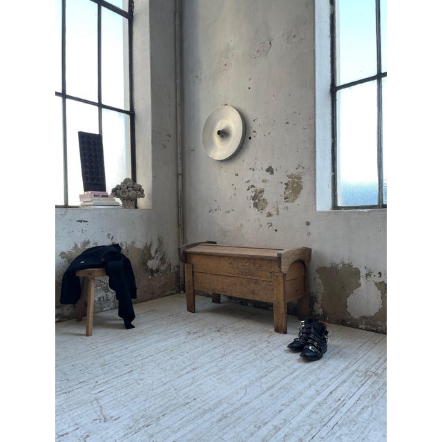 Arts & Crafts Wood Trunk, 1900s For Sale - Image 9 of 18