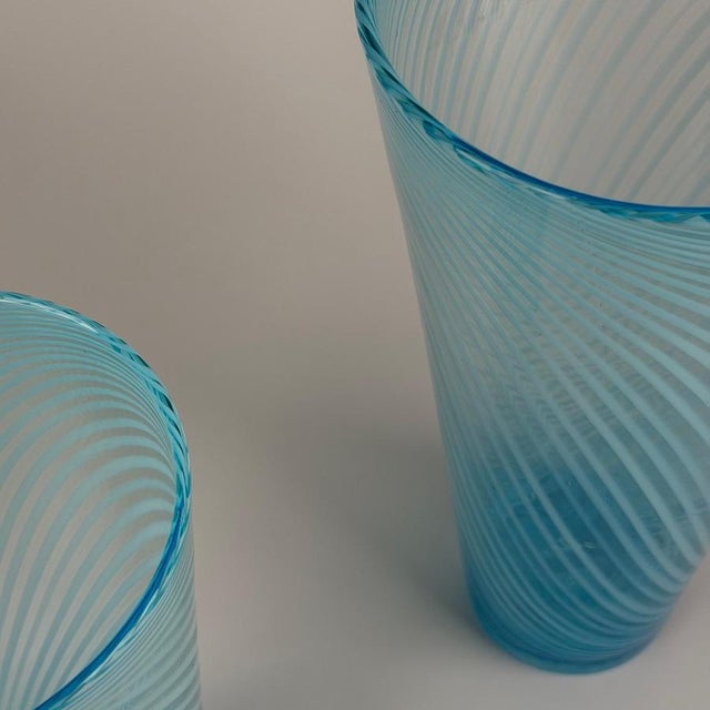 Murano Glass Vases by Gio Ponti, Italy, 1970s, Set of 2 For Sale - Image 6 of 12