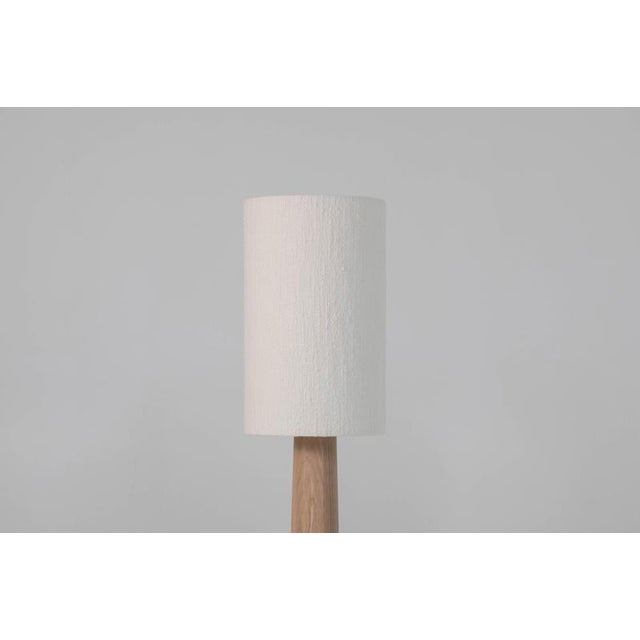 Not Yet Made - Made To Order Chung FL5XL Gentle Natural Oak Lamp by Jeroen De Ruddere For Sale - Image 5 of 7