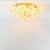 Metal Large Mid-Century Modern Flower Flush Mount in Murano Glass and Brass by Ernst Palme for Palwa, Germany, 1970s For Sale - Image 7 of 12