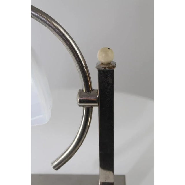 Vintage Opaline Glass Table Lamp, 1930s For Sale - Image 6 of 10