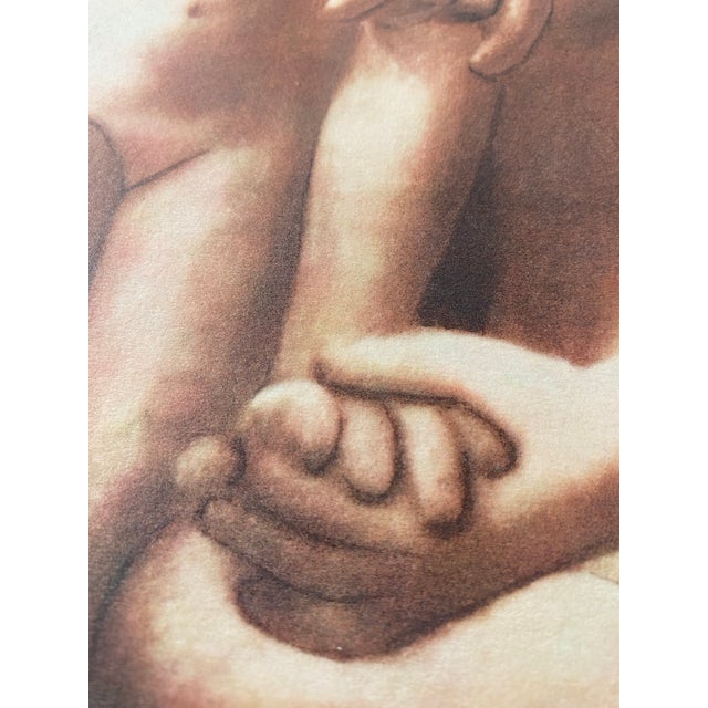 Two Nudes Lithograph, Signed Limited Edition, 1946, Mid-Century Modern For Sale - Image 6 of 18