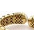 Diamond Ruby & Pearl Bracelet 18k Yellow Gold Fancy Flex Cuff For Sale - Image 4 of 6