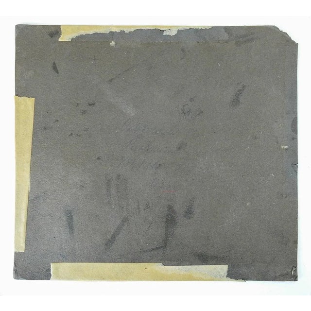 Early 20th Century Small Vintage Continental Plein Air Impressionist Landscape Painting For Sale - Image 5 of 5