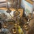 Late 19th Century Large French Neoclassic Bronze Table Lamp Candelabra Statue For Sale In Miami - Image 6 of 12