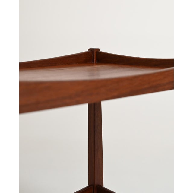 Vintage Scandinavian Teak Trolley, 1960s For Sale - Image 6 of 7